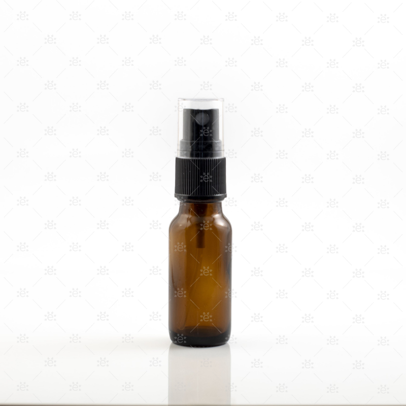 10ml Amber Glazen Sprayfles avec Mist Verstuiver (5 pièces)