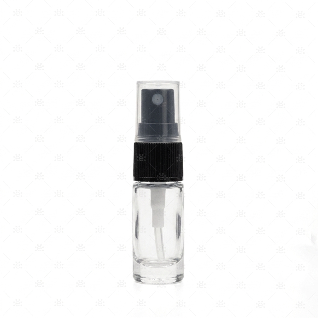 5 ml Helder Glazen Sprayfles met Mist Verstuiver (5 stuks)