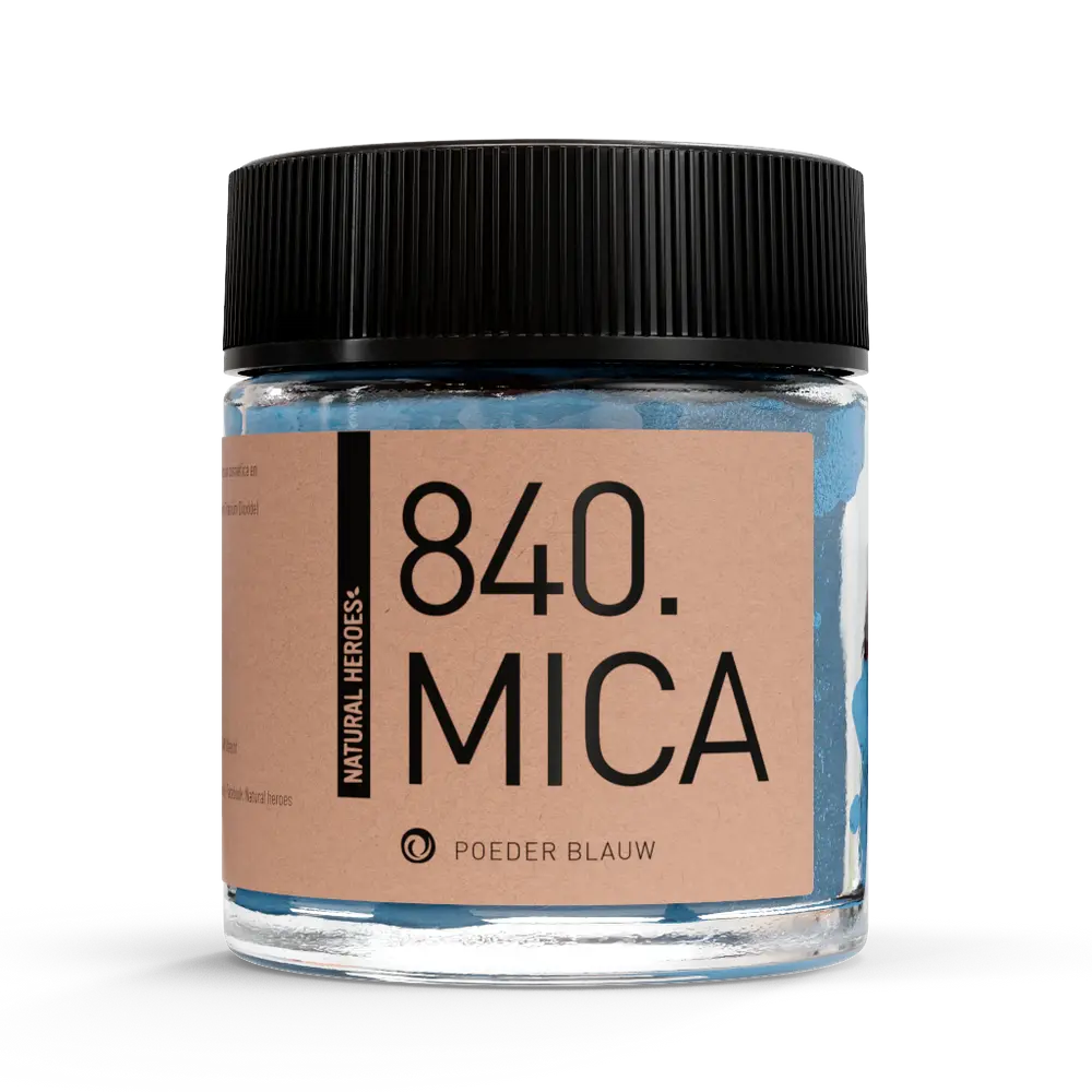 Natural Heroes 840. Mica Poeder - Bleu