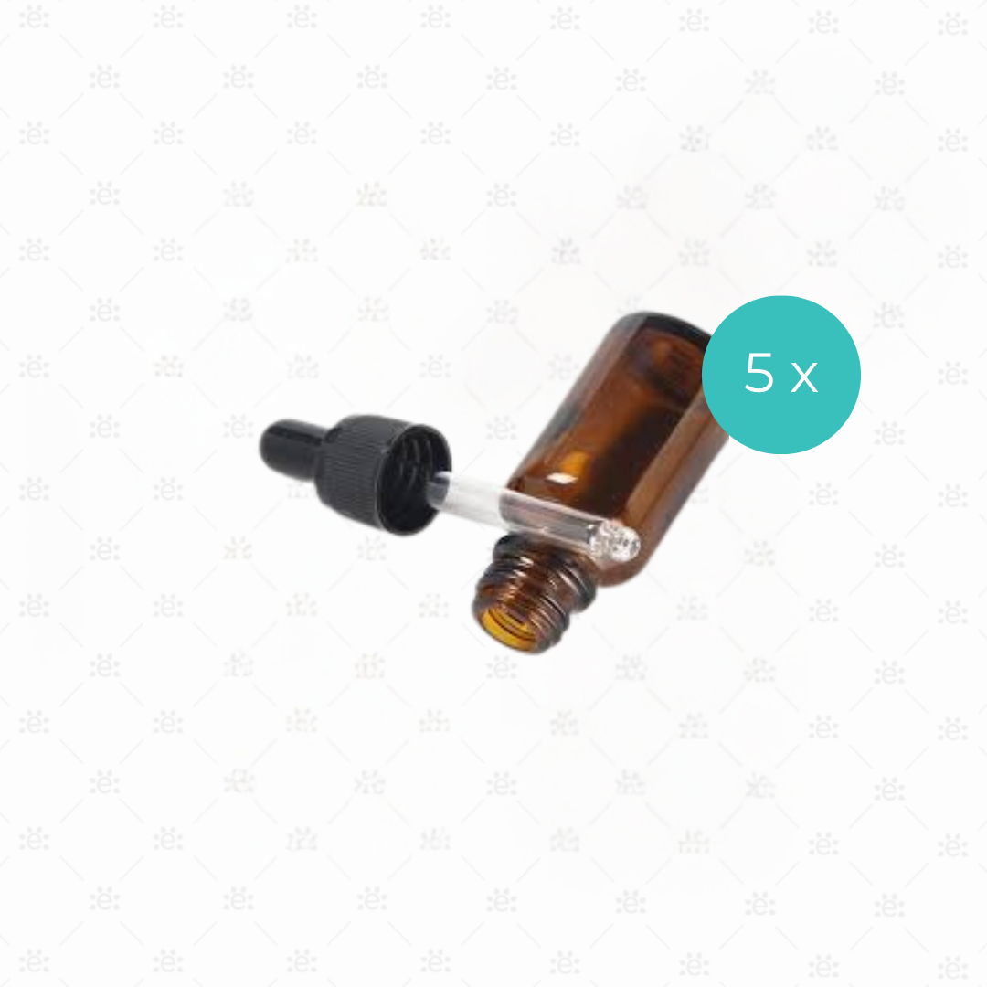 Glazen Pipet voor 5ml Rollerflessen (5 stuks)