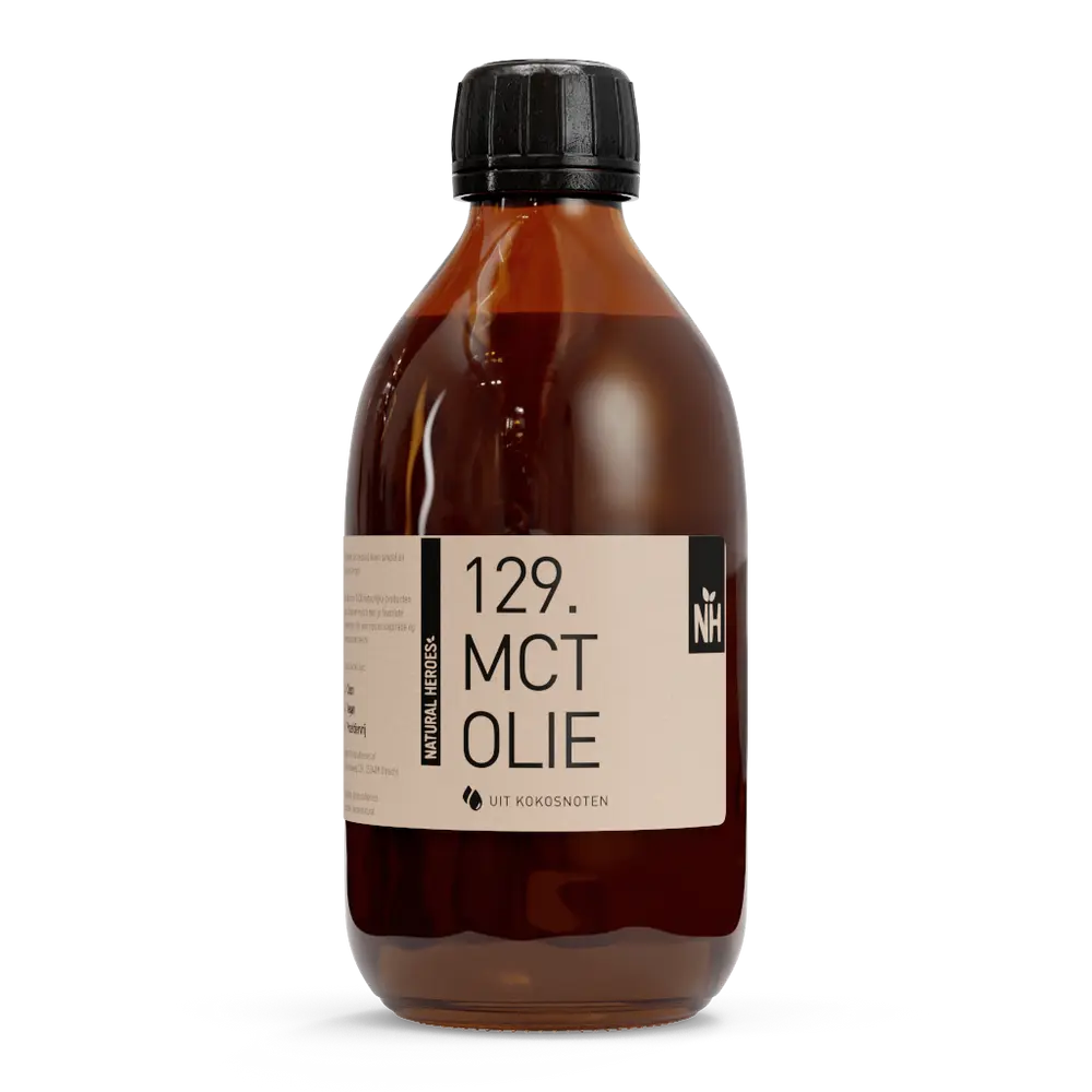 Natural Heroes 129. MCT Olie / Gefractioneerde Kokosolie (qualité alimentaire)