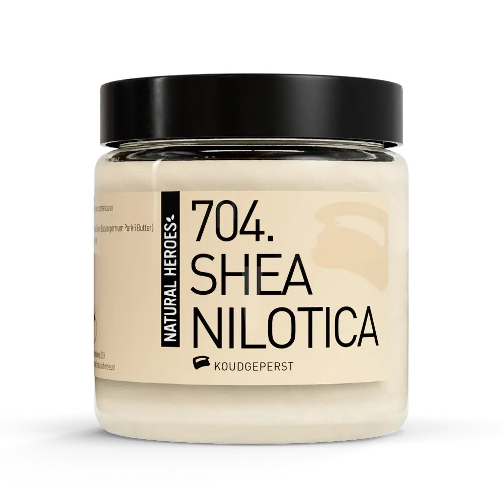Natural Heroes 704. Karité Nilotica (beurre de karité Zachte, Koudgeperst) 