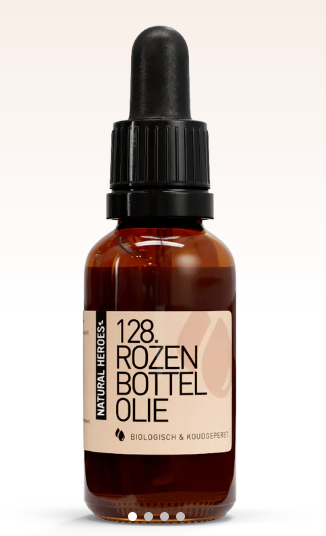 Héros naturels 128. Rozenbottelolie (Biologisch &amp; Koudgeperst) 