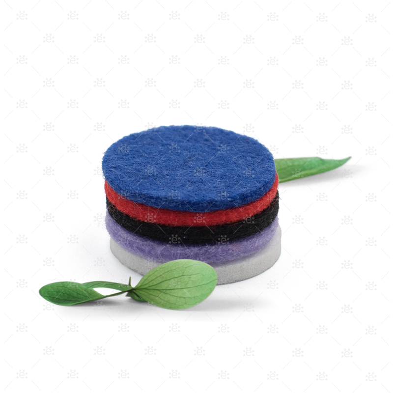Airflow Aromatherapy Car Diffuser: Replacement Felt Pads (5 Pack) Jewellery