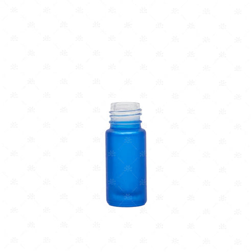 5 ml Blauw Glazen Roller Flesje – Losse fles (5 stuks)