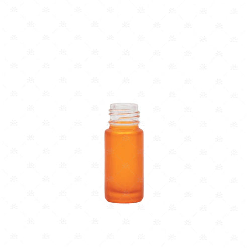 5 ml Oranje Glazen Roller Flesje – Losse fles (5 stuks)