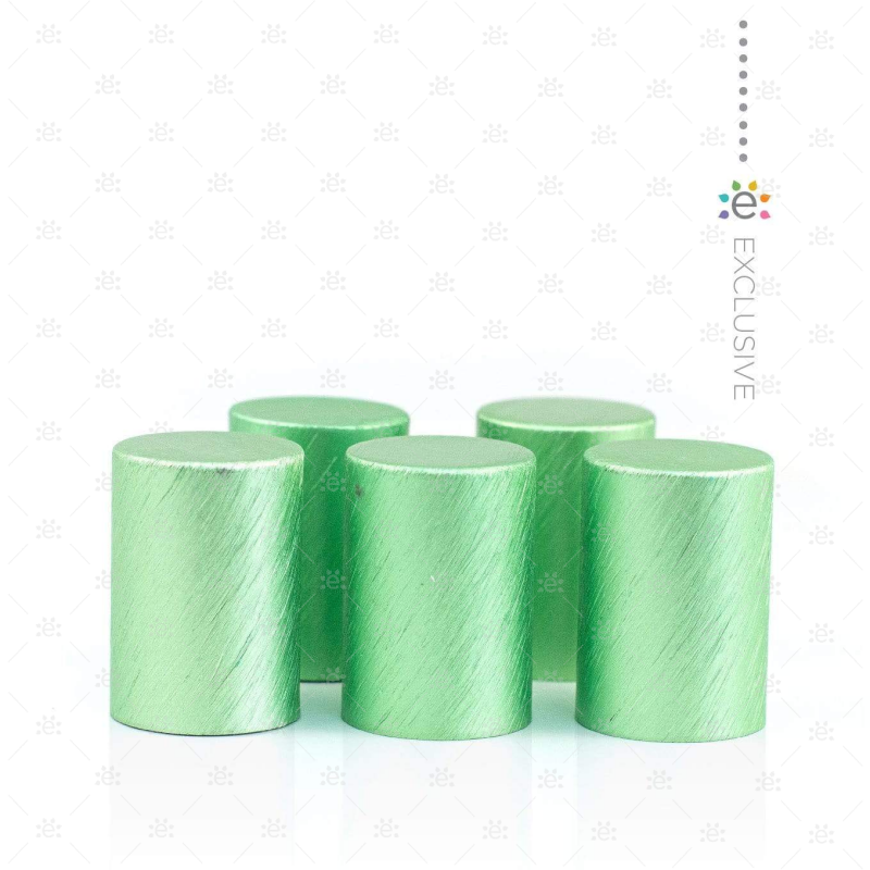 Premium Groene Metalen Rollerflesdop (5 stuks)