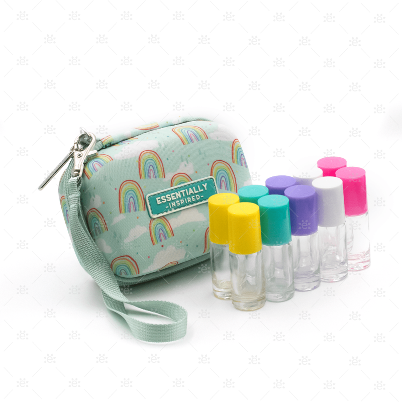 Here Comes the Sun Opbergcase met 5 ml Rollers (10 stuks)