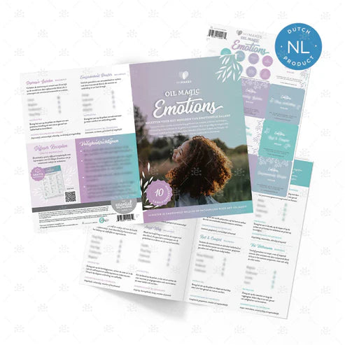 MyMakes: Oil Magic Emotions NL - Recepten & Labels Set