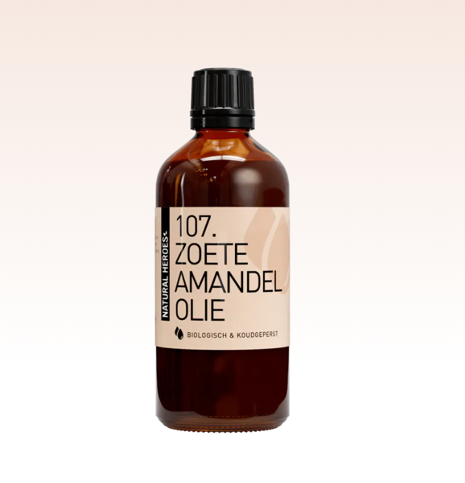 Héros naturels 107. Zoete Amandelolie (Biologisch &amp; Koudgeperst)