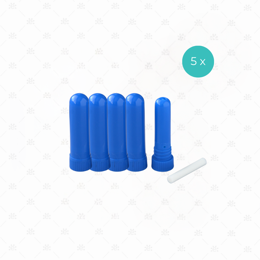 Blauwe Neusinhalers (5 stuks)