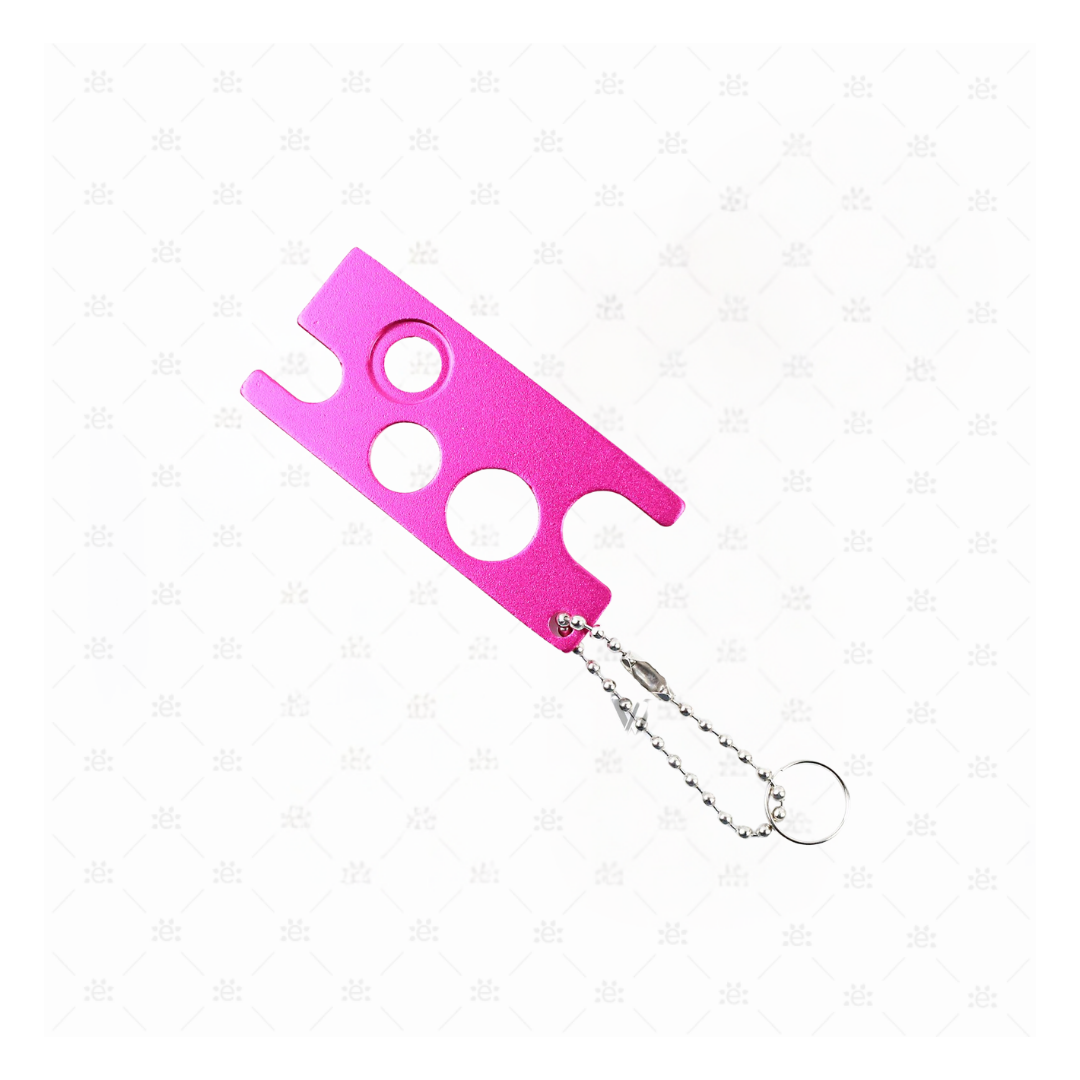 Premium Metalen Sleutel / Opener - Paars