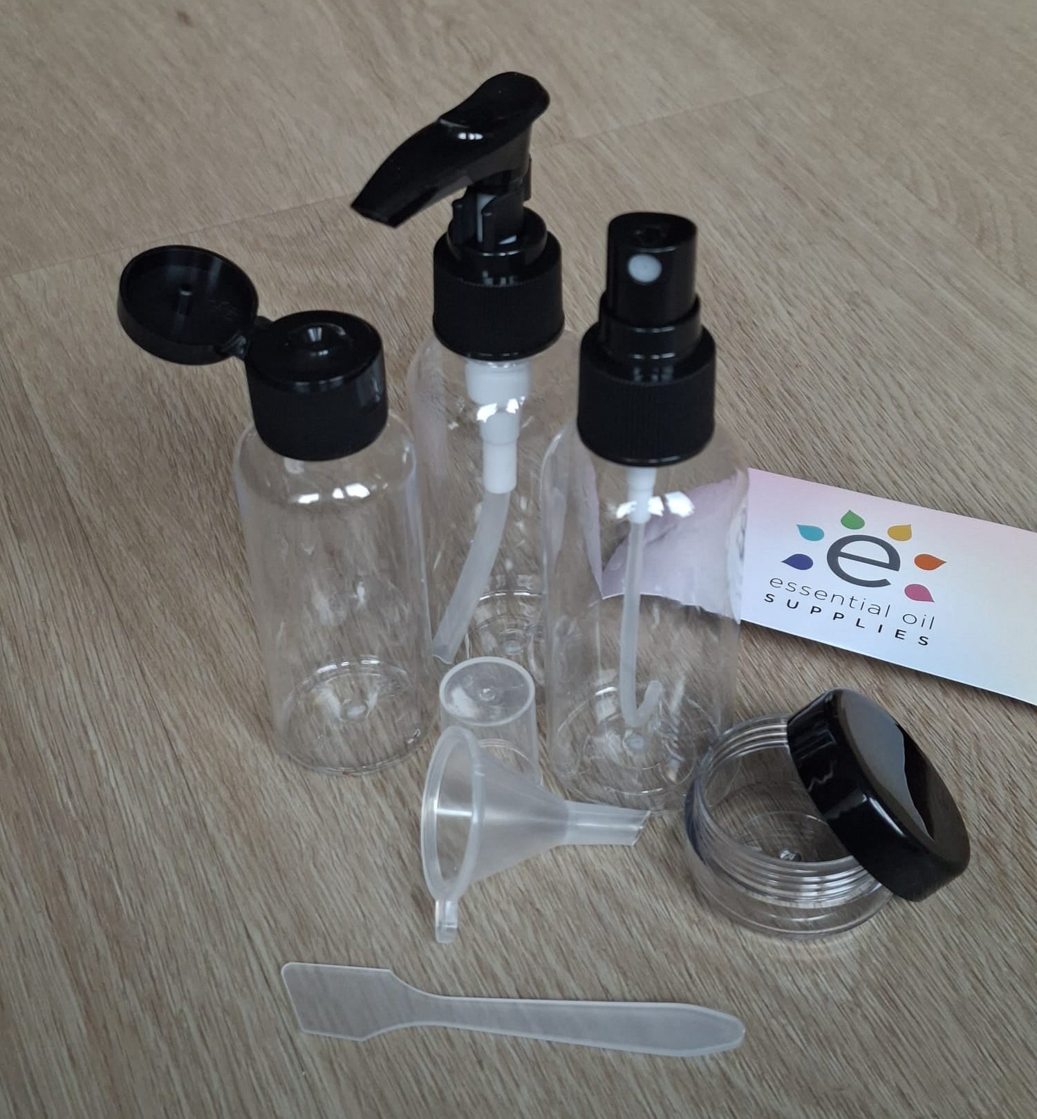 Reisset 6-delig - Zwart