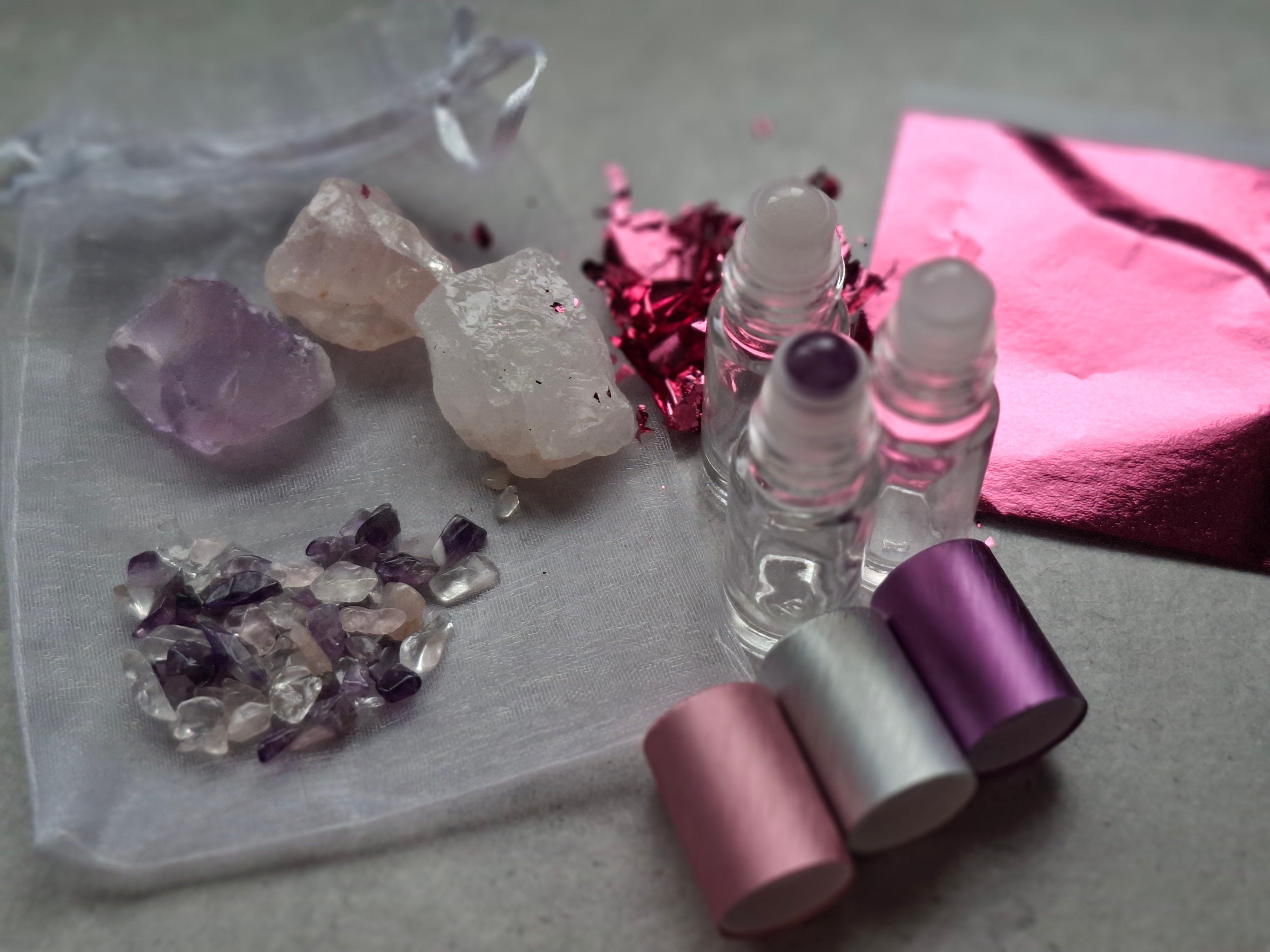 The Crystal Ritual Box - Gouden Driehoek Ruw